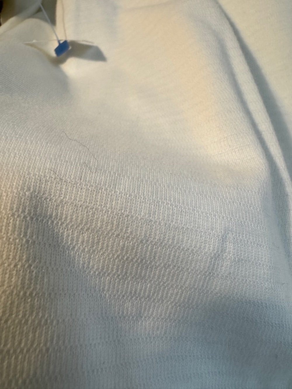 NWT Van Heusen Layered Sleeve Textured Tee Cream 2XL - Picture 5 of 7